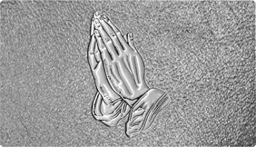 DNSEMP-C-516-GD-SH-SL Empire Corner Silver Hands Shim Silver